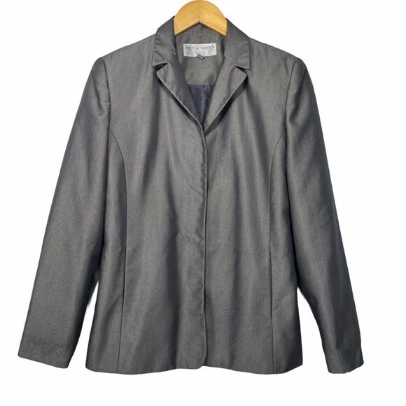 Pret A Porter Grey Button Up Jacket - Picture 1 of 13